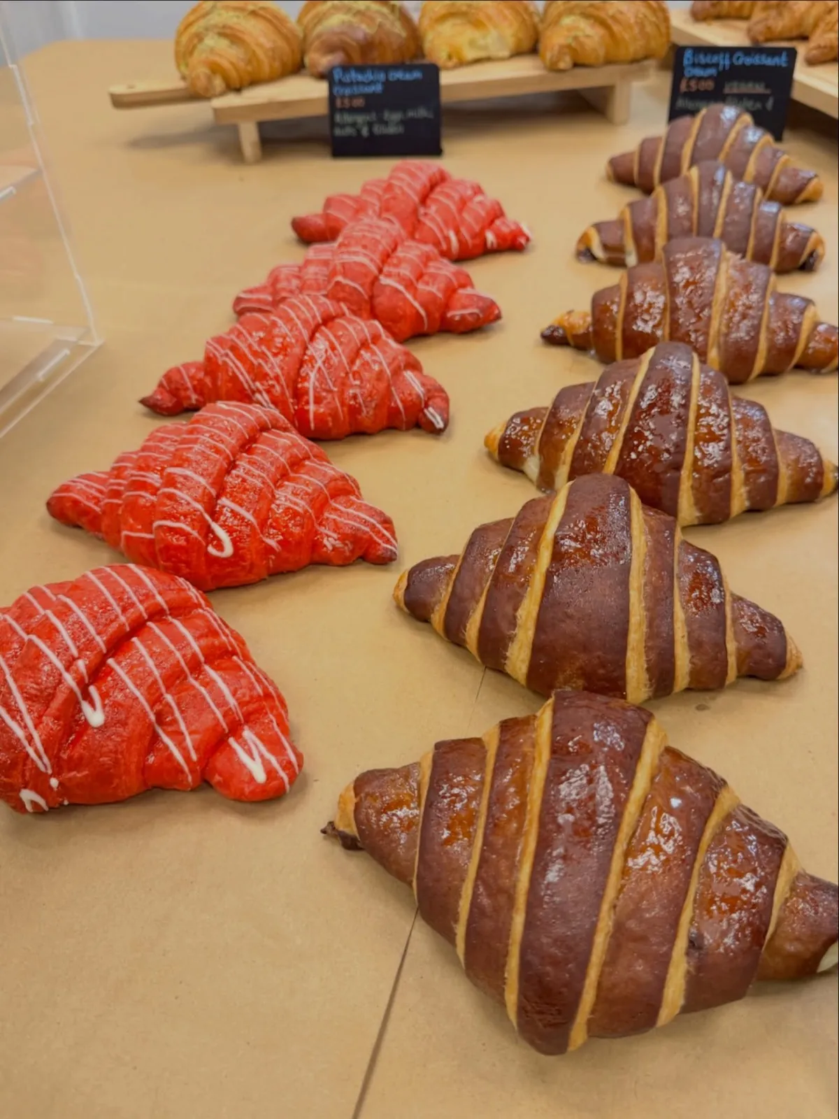 Chocolate croissants